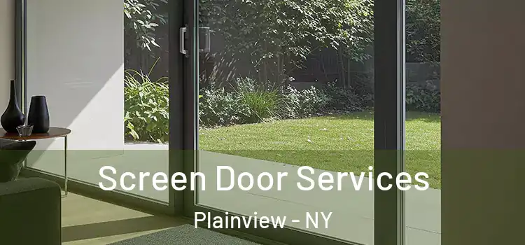 Screen Door Services Plainview - NY